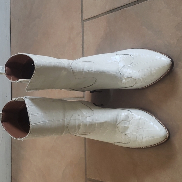 Ccocci white Western boots - Picture 6 of 11